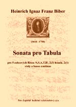 Náhled titulu - Biber Heinrich Ignaz Franz (1644 - 1704) - Sonata pro Tabula (Archív Kroměříž)