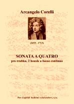 Náhled titulu - Corelli Arcangelo (1653 - 1713) - Sonata a quatro (D dur)