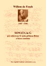 Náhled titulu - Fesch Willem de (1687 - 1760) - Sonata in G