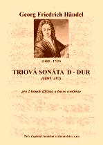 Náhled titulu - Händel Georg Friedrich (1685 - 1759) - Triosonata D - dur (HWV 397)