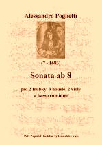 Náhled titulu - Poglietti Alessandro (? - 1683) - Sonata ab 8