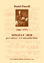 Náhled titulu - Purcell Daniel (1664? - 1717) - Sonata in F