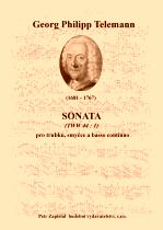 Náhled titulu - Telemann Georg Philipp (1681 - 1767) - Sonata (D - dur) (TWV 44:1)