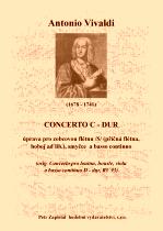 Náhled titulu - Vivaldi Antonio (1678 - 1741) - Concerto C - dur  - úprava (RV 93)