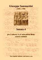 Náhled titulu - Finger Gottfried (1660 - 1730) - Triová sonáta č. 4 (C - dur)