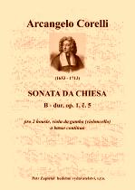 Náhled titulu - Corelli Arcangelo (1653 - 1713) - Sonata da Chiesa - op. 1, č. 5, B dur