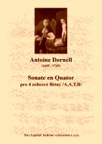Náhled titulu - Dornel Louis Antoine (1685-1765) - Sonate en Quator