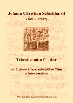 Náhled titulu - Schickhardt Johann Christian (1681? - 1762) - Triová sonáta C - dur