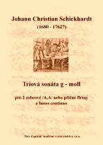 Náhled titulu - Schickhardt Johann Christian (1681? - 1762) - Triová sonáta g - moll