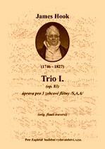 Náhled titulu - Hook James (1746 - 1827) - Trio I. (op. 83) - úprava