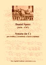 Náhled titulu - Speer Daniel (1636 - 1707) - Sonata (C - dur)