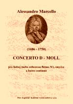 Náhled titulu - Marcello Alessandro (1684 - 1750) - Concerto d - moll
