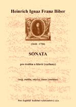 Náhled titulu - Biber Heinrich Ignaz Franz (1644 - 1704) - Sonata - klav. výtah