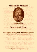 Náhled titulu - Marcello Alessandro (1684 - 1750) - Concerto di Flauti