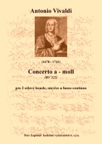 Náhled titulu - Vivaldi Antonio (1678 - 1741) - Concerto a -moll (RV 522)