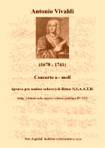 Náhled titulu - Vivaldi Antonio (1678 - 1741) - Concerto a -moll (RV 522) - úprava