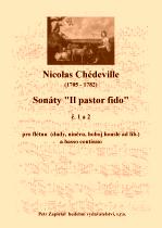 Náhled titulu - Chédeville Nicolas (1705 - 1782) - Sonáty „Il pastor fido“ č. 1 a 2