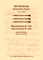 Náhled titulu - Družecký Jiří (1745 - 1819) - Divertimento B - dur