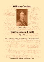 Náhled titulu - Corbett William (1680 - 1748) - Triová sonáta d moll (op. 2/6)