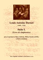 Náhled titulu - Dornel Louis Antoine (1685-1765) - Suite I. (Livre de simphonies)