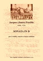 Náhled titulu - Paisible Jacques (1656 - 1721) - Sonata in D