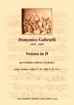 Náhled titulu - Gabrielli Domenico (1651 - 1690) - Sonata in D (klav. výtah)