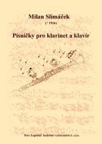 Náhled titulu - Slimáček Milan (*1936) - Písničky pro klarinet a klavír