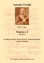 Náhled titulu - Vivaldi Antonio (1678 - 1741) - Sonata a 4 (RV 801)