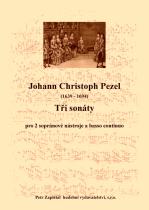 Náhled titulu - Pezel Johann Christoph (1639 - 1694) - Tři sonáty