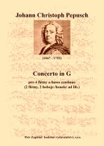 Náhled titulu - Pepusch Johann Christoph (1667 - 1752) - Concerto in G (op. 8/2)