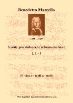Náhled titulu - Marcello Benedetto (1686 - 1739) - Sonáty pro violoncello a basso continuo (č. 1 - 3)