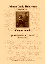 Náhled titulu - Heinichen Johann David (1683 - 1729) - Concerto a 8