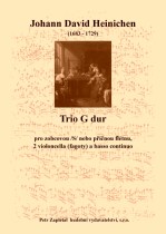 Náhled titulu - Heinichen Johann David (1683 - 1729) - Trio G dur