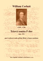 Náhled titulu - Corbett William (1680 - 1748) - Triová sonáta F dur (op. 2/3)