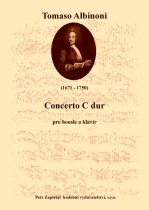 Náhled titulu - Albinoni Tomaso (1671 - 1750) - Concerto C dur (klavírní výtah)