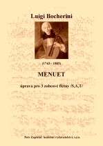 Náhled titulu - Bocherini Luigi (1743 - 1805) - Menuet (úprava)