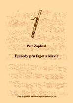 Náhled titulu - Zapletal Petr (*1965) - Epizody pro fagot a klavír
