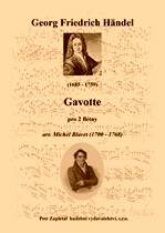 Náhled titulu - Händel Georg Friedrich (1685 - 1759) - Gavotte - arr. Michel Blavet (1700 - 1768)