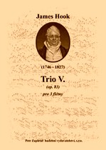Náhled titulu - Hook James (1746 - 1827) - Trio V. (op. 83)