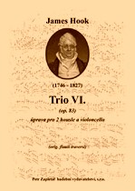 Náhled titulu - Hook James (1746 - 1827) - Trio VI. (op. 83) - úprava