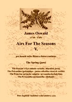 Náhled titulu - Oswald James (1710 - 1769) - Airs For The Seasons V. - The Spring (jaro)