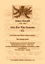 Náhled titulu - Oswald James (1710 - 1769) - Airs For The Seasons VI. - The Spring (jaro)