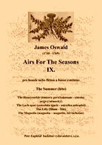 Náhled titulu - Oswald James (1710 - 1769) - Airs For The Seasons IX. - The Summer (léto)