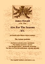 Náhled titulu - Oswald James (1710 - 1769) - Airs For The Seasons XV. - The Autunn (podzim)