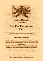 Náhled titulu - Oswald James (1710 - 1769) - Airs For The Seasons XVI. - The Autunn (podzim)