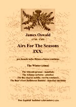 Náhled titulu - Oswald James (1710 - 1769) - Airs For The Seasons IXX. - The Winter (zima)