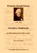 Náhled titulu - Gossec Francois Joseph (1734 - 1829) - Gavotte a Tambourin