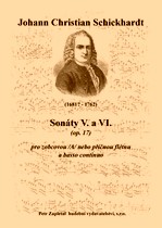 Náhled titulu - Schickhardt Johann Christian (1681? - 1762) - Sonáty V. a VI. (op. 17)
