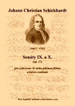 Náhled titulu - Schickhardt Johann Christian (1681? - 1762) - Sonáty IX. a X. (op. 17)