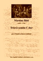 Náhled titulu - Bitti Martino (1655? - 1743) - Triová sonáta C dur